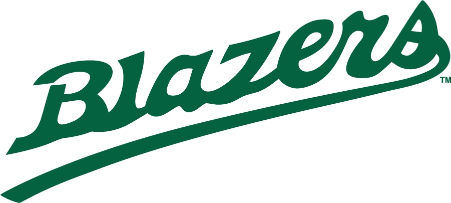 UAB Blazers 1978-1994 Secondary Logo diy iron on heat transfer